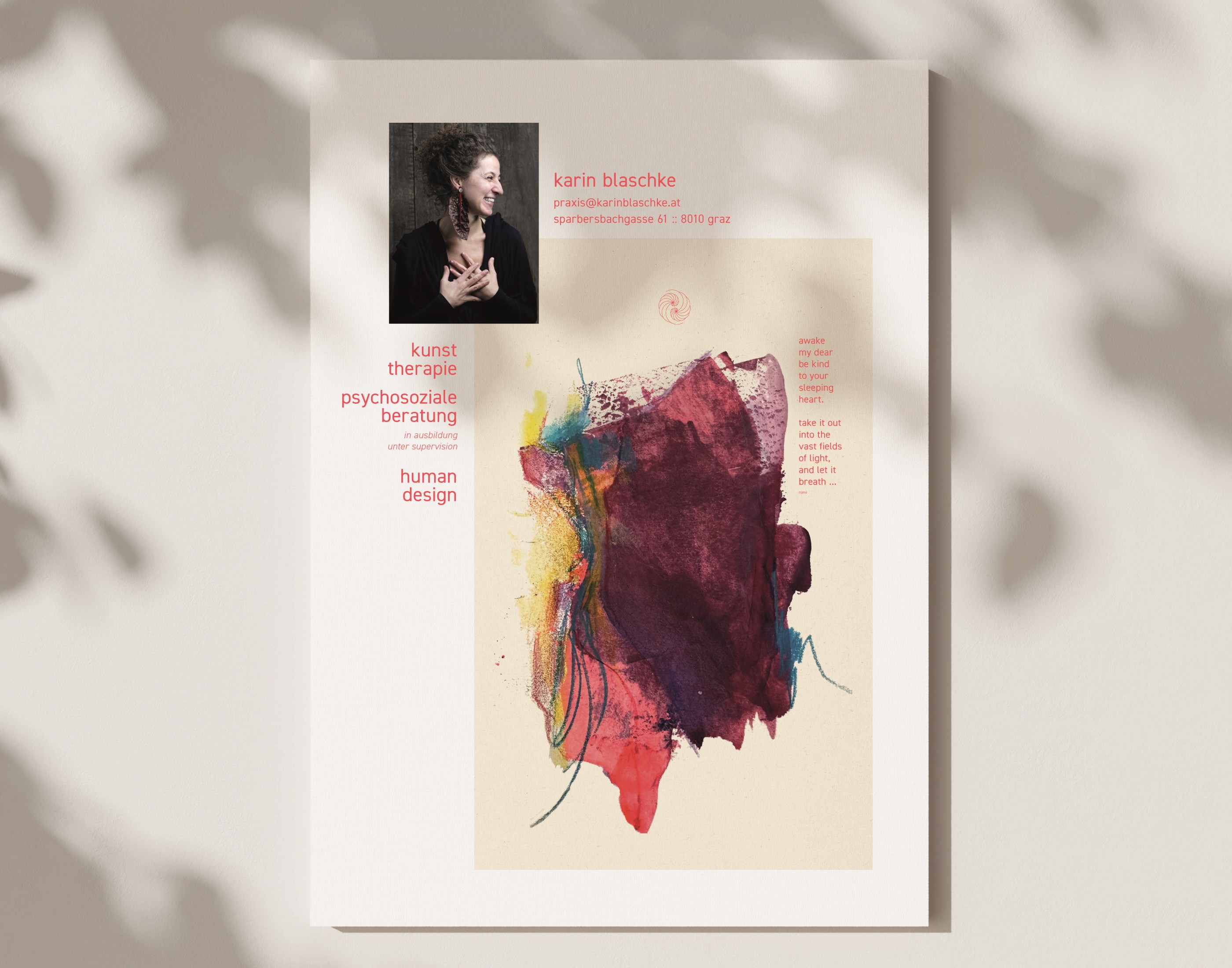 Karin Blaschke - kunsttherapie | psychosoziale beratung | human design | kunsttherapie | mal- und gestaltungstherapie | psychosoziale beratung | kreative methoden | arttherapy | graz